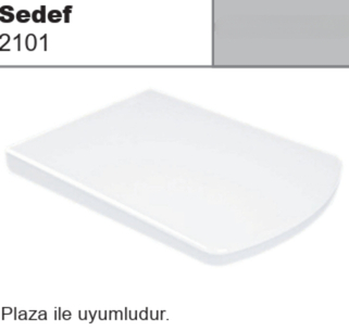TURAVİT SEDEF KLOZET KAPAĞI KOD: 2101